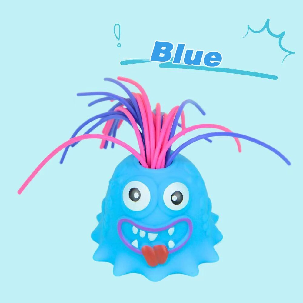 Toys For Kids Screaming Monster Pull Its Hair Educational Puzzle Children's Toys Novelty Fun Decompression Toy Gifts