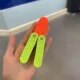 New 3D rinting Gravity Knife Carrot Knife Silky HOT Explosive Gravity Knife Carrot Knife Decompression Push Card Small Toy Gift