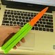 New 3D rinting Gravity Knife Carrot Knife Silky HOT Explosive Gravity Knife Carrot Knife Decompression Push Card Small Toy Gift