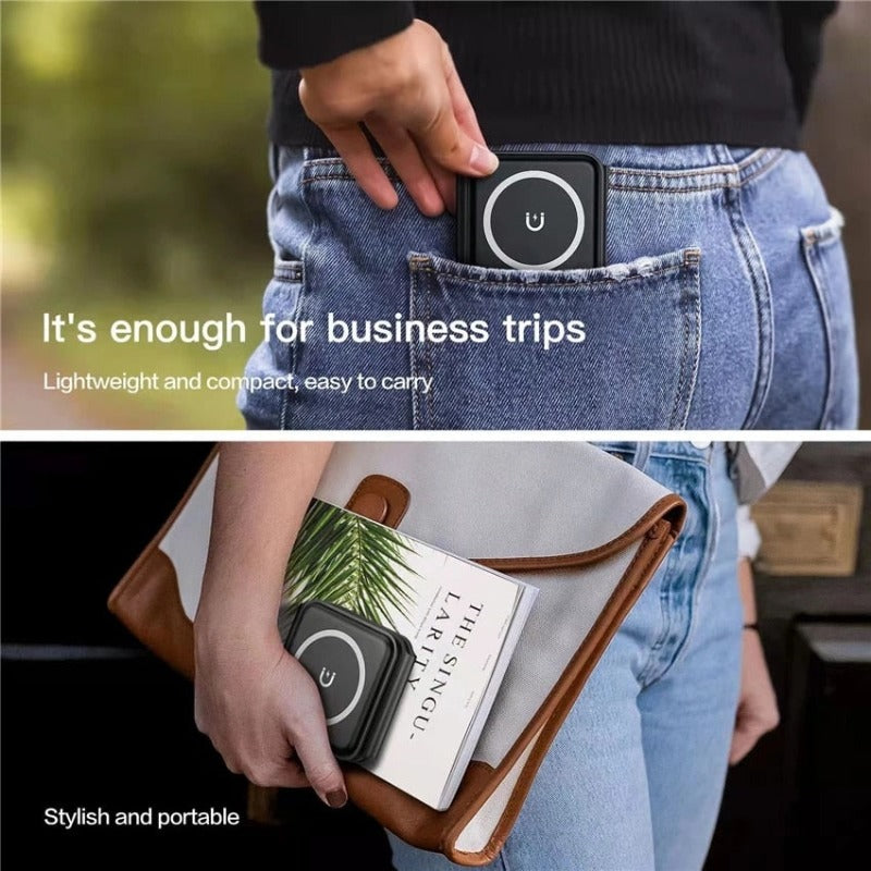 3in1 Magnetic Wireless Charger for all phones Fast Charging Dock Station ZD-017