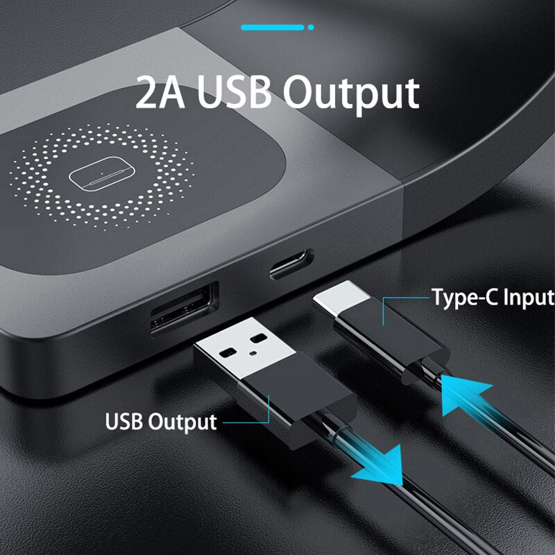3in1 Wireless Charger for ALL Apple Magsafe Max 15W Induction Chargers ZD-018
