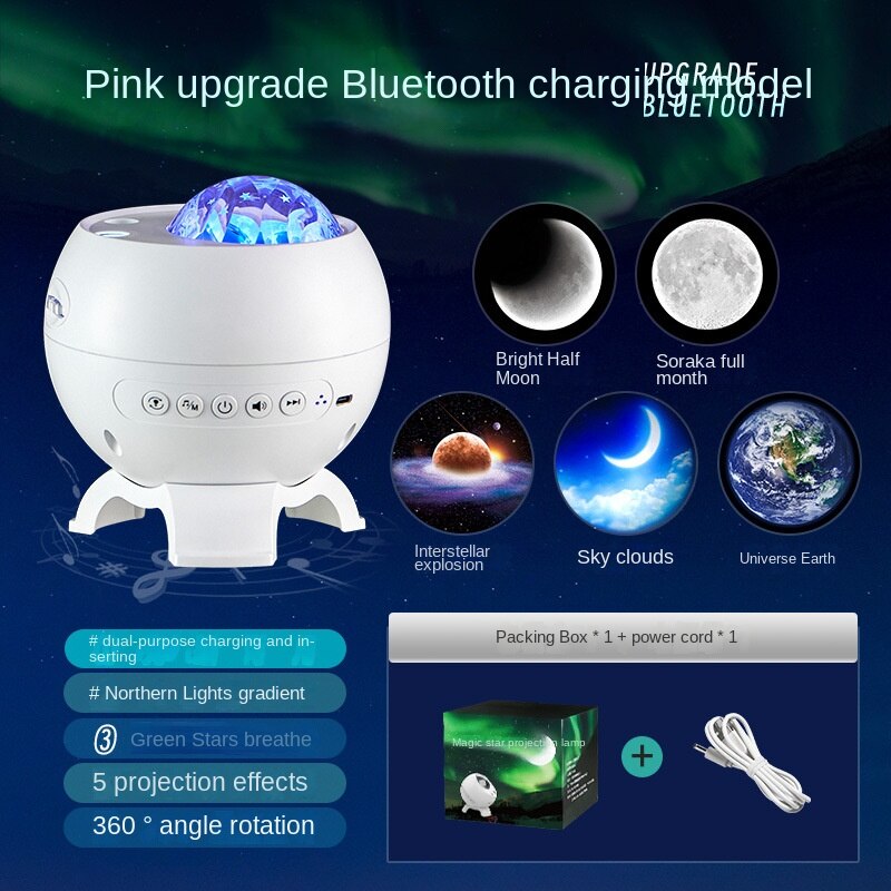 Bluetooth star light Music function For bedroom For gifts ZD-023