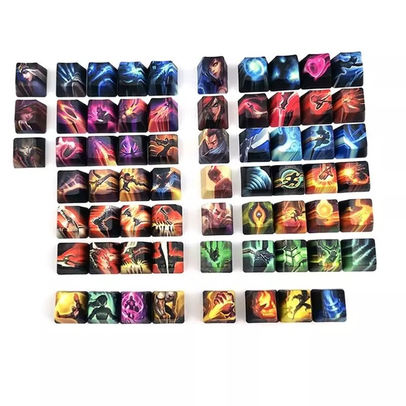 LOL Custom Keycaps OEM Cherry XDA Keycap For Mechanical Gaming Keyboard ZD-LOL-01
