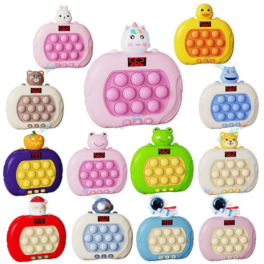 [Floor price]999 Level Electronic Pop Quick Push Game Console Toy with LED Display Screen Suitable for Adult Child Fidget Toys Christmas Gift