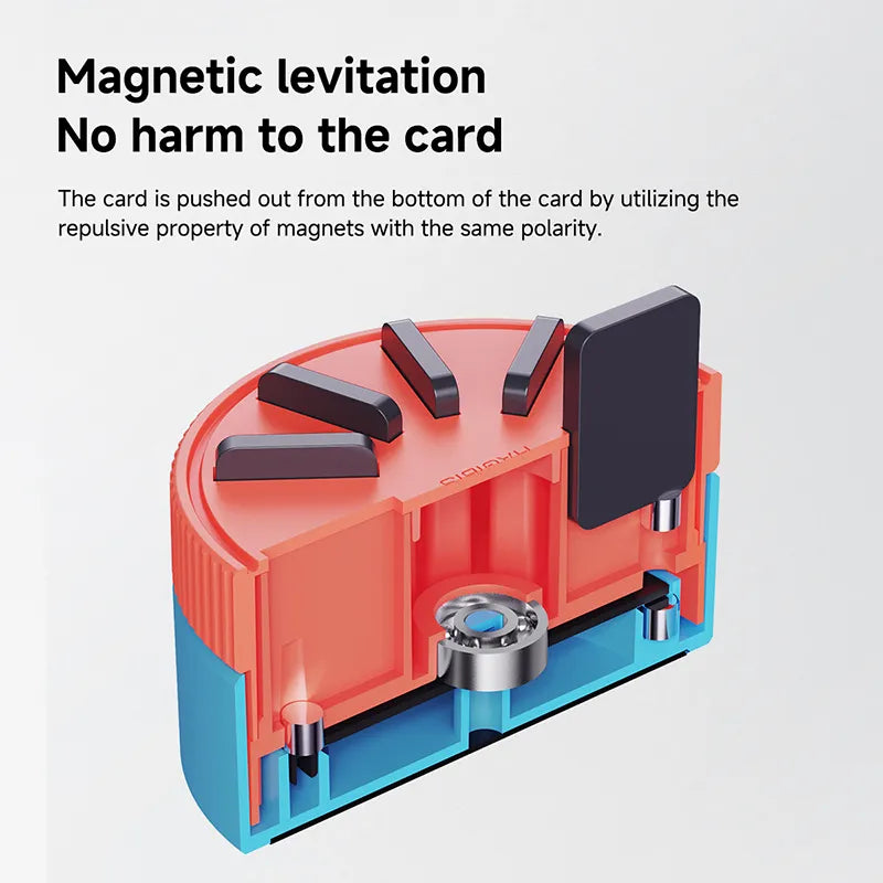 Switch Rotating Game Card Case with 10 Game Card