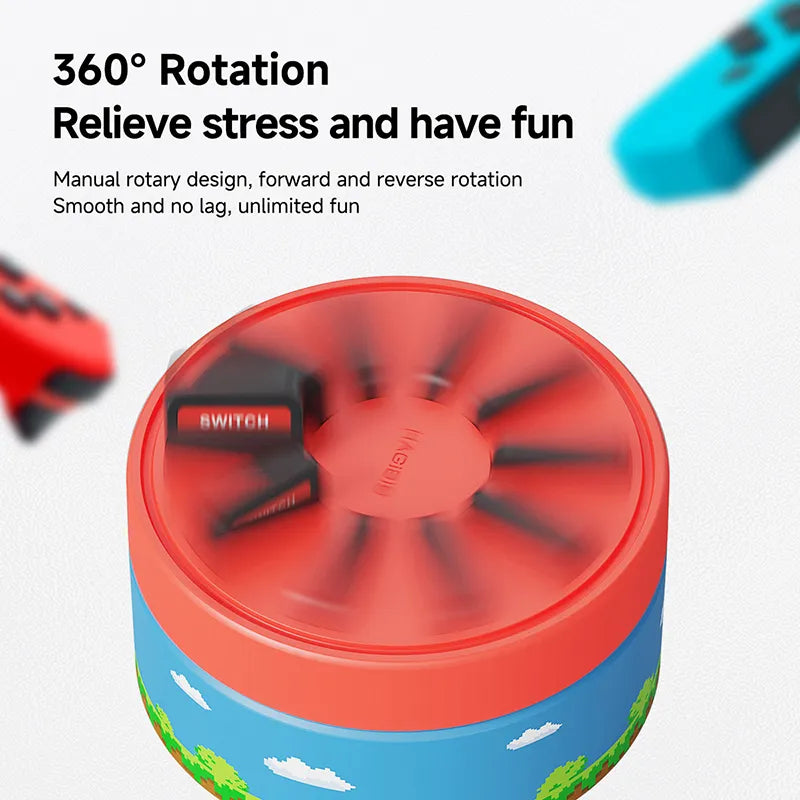 Switch Rotating Game Card Case with 10 Game Card