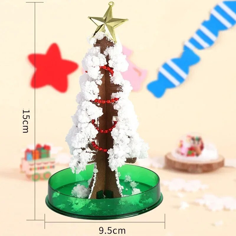 Magic Christmas Tree Magic Growing Paper Sakura Tree Magical Christmas Trees Desktop Cherry Tree Interesting Educational Toys
