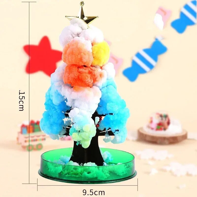 Magic Christmas Tree Magic Growing Paper Sakura Tree Magical Christmas Trees Desktop Cherry Tree Interesting Educational Toys