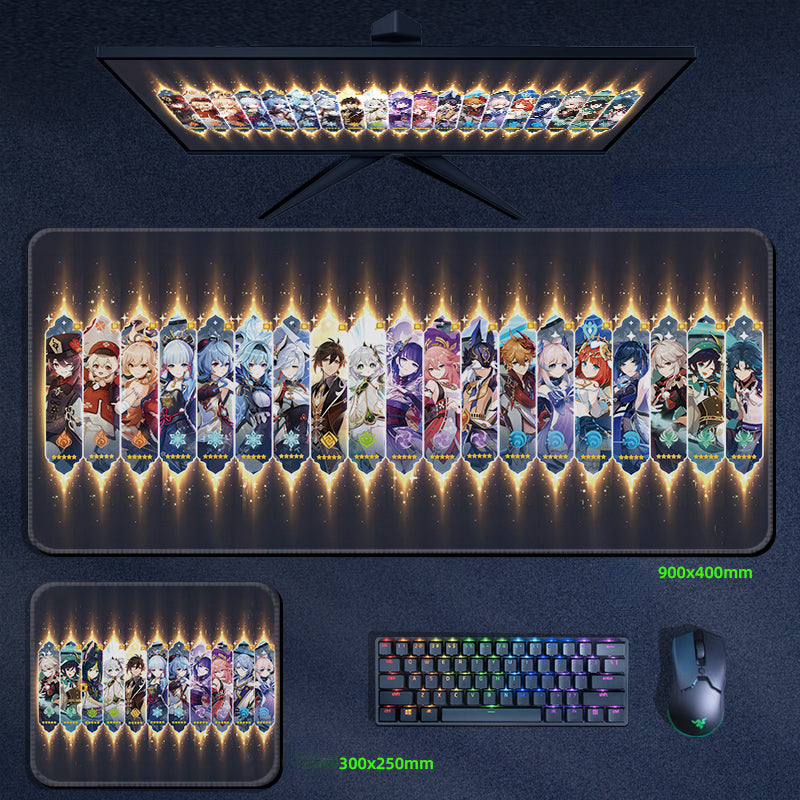Yuanshen mouse pad super keyboard table pad second element ZD-047