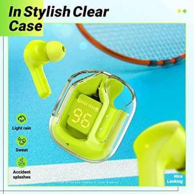 Cool Earphones Bluetooth Crystal Earbuds 6Colors ZD-005