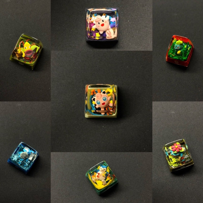 Pokemon Pikachu Charizard  Key Cap Creative Single Computer Keyboard Cap ZD-028